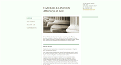 Desktop Screenshot of casello-lincoln.com